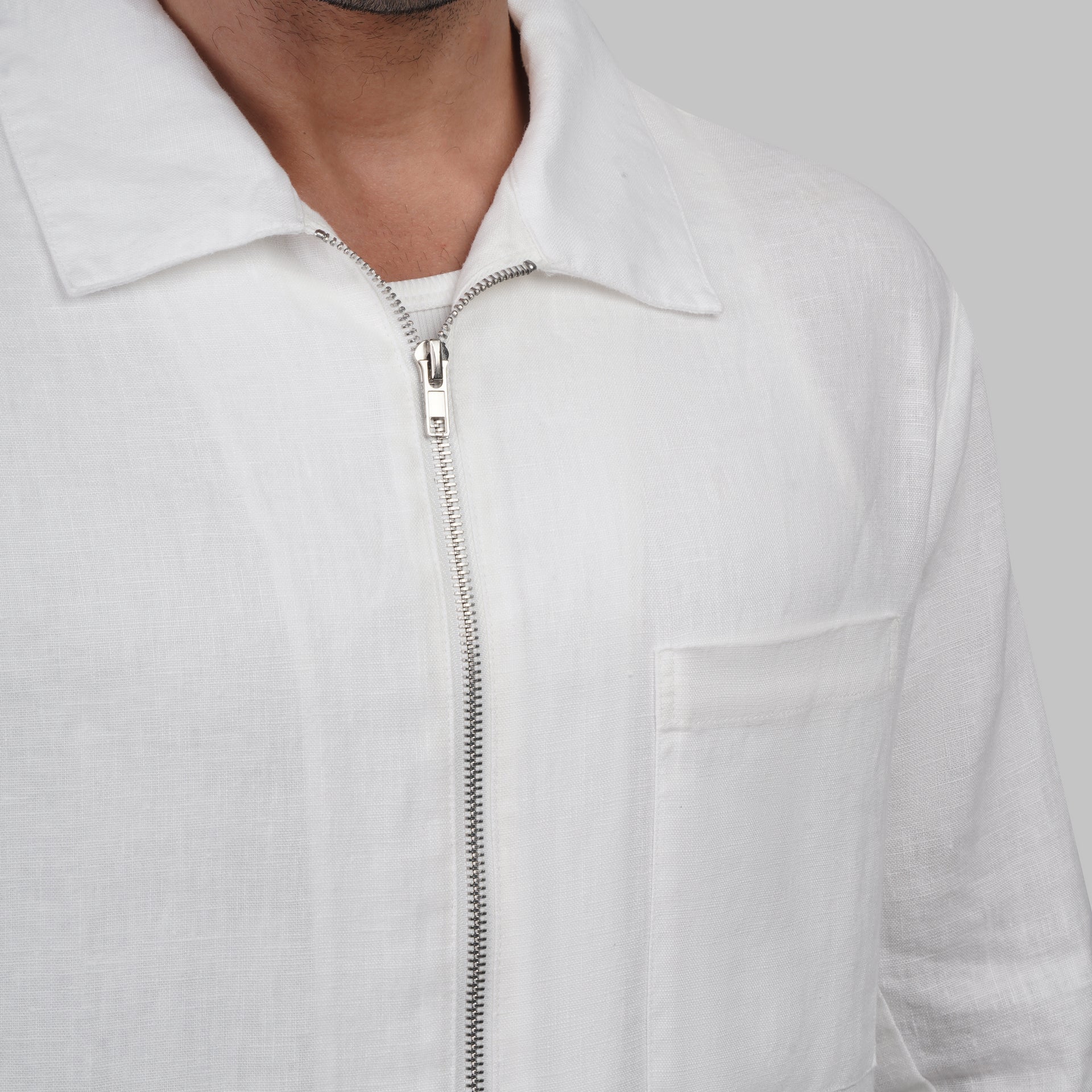 Premium Linen Jacket - Dockland