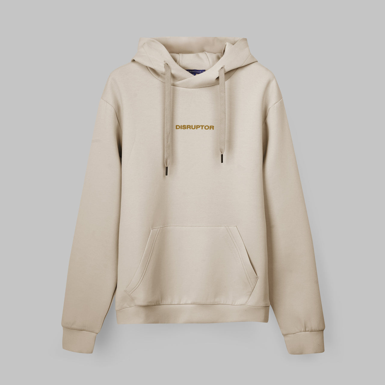 Shop Beige Rapper Embroidered Hoodie for Men in Egypt by dockland - تسوق هودي رجالي بيج بطباعة RAP من دوكلاند في مصر