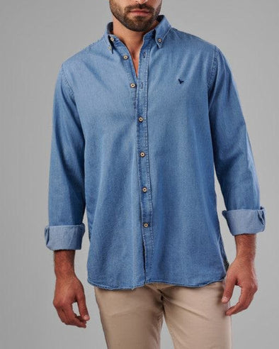LONG SLEEVE DENIM SHIRT -  JEANS - Dockland
