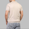 KNIT POLO SHIRT  -LIGHT BEIGE - Dockland
