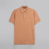 CLASSIC FIT PIQUE POLO SHIRT - LIGHT ORANGE -Dockland