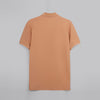 CLASSIC FIT PIQUE POLO SHIRT - LIGHT ORANGE -Dockland
