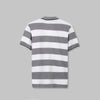 Classic Striped Polo with Tipped Collar  - CHINEE - DOCKLAND