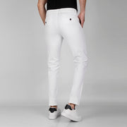 Slim Fit Chino Pants - OFF WHITE - Dockland