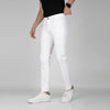 SLIM FIVE-POCKET PANTS  -  WHITE - Dockland