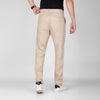 Linen-Cotton Drawstring Trousers  -  BEIGE  - Dockland