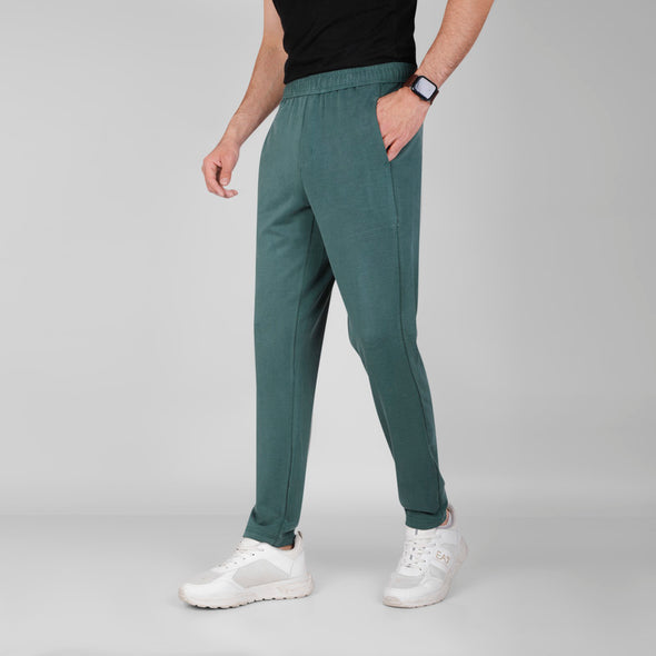 JOGGER WAIST SWEATPANTS  - GREEN - DOCKLAND