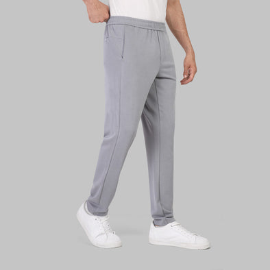 JOGGER WAIST TROUSERS  - GREY - DOCKLAND