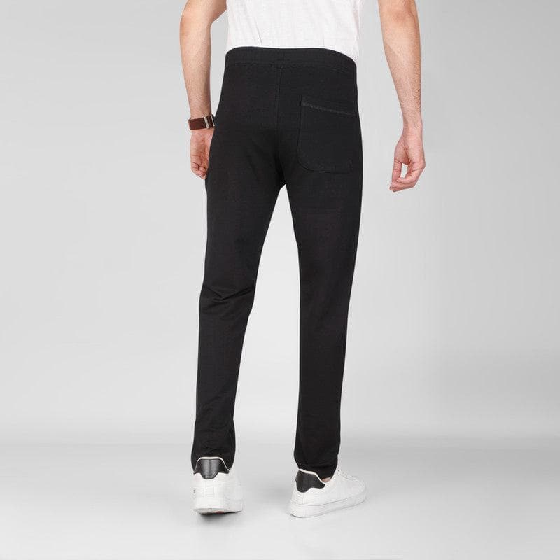 JOGGER WAIST SWEATPANTS  - BLACK - DOCKLAND