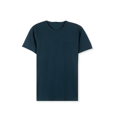SHORT SLEEVE SLIM T-SHIRT - DARK OLIVE-DOCKLAND