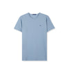 SHORT SLEEVE SLIM T-SHIRT - INDIGO-DOCKLAND