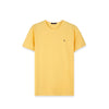 SHORT SLEEVE SLIM T-SHIRT - YELLOW-DOCKLAND