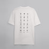 Short-Sleeved Patterned T-Shirt -OFF WHITE - Dockland