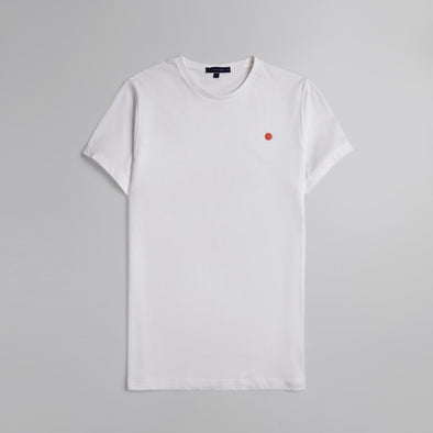 Short-Sleeved Patterned T-Shirt -OFF WHITE - Dockland