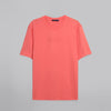 Rubber-Printed Round Neck T-Shirt -MELON- Dockland