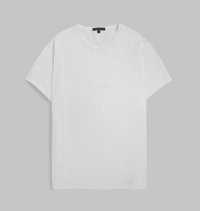Premium Round-Neck Tshirt  - OFF WHITE - DOCKLAND