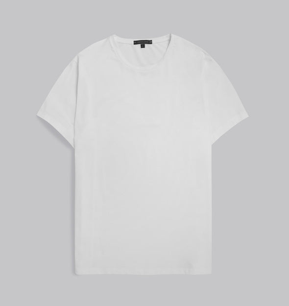 Premium Round-Neck Tshirt  - OFF WHITE - DOCKLAND