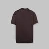 KNIT POLO SHIRT  - BURGUNDY - Dockland