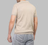 KNIT POLO SHIRT  - KHAKI - Dockland