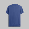 KNIT POLO SHIRT  - NAVY