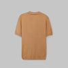 KNIT POLO SHIRT- CAMEL - Dockland