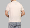 TEXTURED V-NECK POLO - BEIGE - Dockland