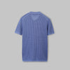 TEXTURE KNITTED POLO - STEEL - Dockland