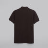 CLASSIC FIT PIQUE POLO SHIRT - BROWN - Dockland