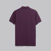 CLASSIC FIT PIQUE POLO SHIRT - BURGUNDY- Available in store - Dockland