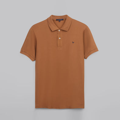 CLASSIC FIT PIQUE POLO SHIRT - HUMSY