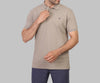 CLASSIC FIT PIQUE POLO SHIRT - KHAKI