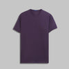 SHORT SLEEVE SLIM T-SHIRT - BURGUNDY - Dockland