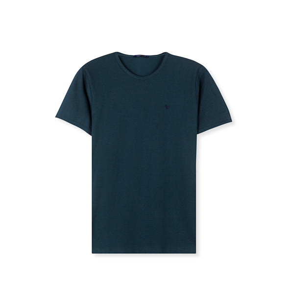 SHORT SLEEVE SLIM T-SHIRT - DARK OLIVE