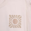 Short-Sleeved Patterned T-Shirt - LIGHT BEIGE - Dockland