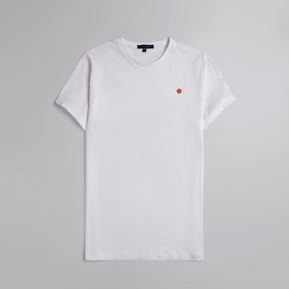Short-Sleeved Patterned T-Shirt - OFF WHITE - Dockland