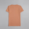 Short-Sleeved Patterned T-Shirt - LIGHT ORANGE - Dockland