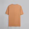 Rubber-Printed Round Neck T-Shirt - LIGHT ORANGE - Dockland