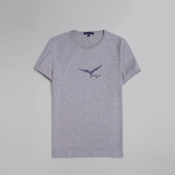 Short-Sleeved Patterned T-Shirt -CHINEE