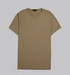 Premium Round-Neck Tshirt  - BEIGE - Dockland