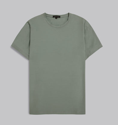 Premium Round-Neck Tshirt  - LIGHT GREY