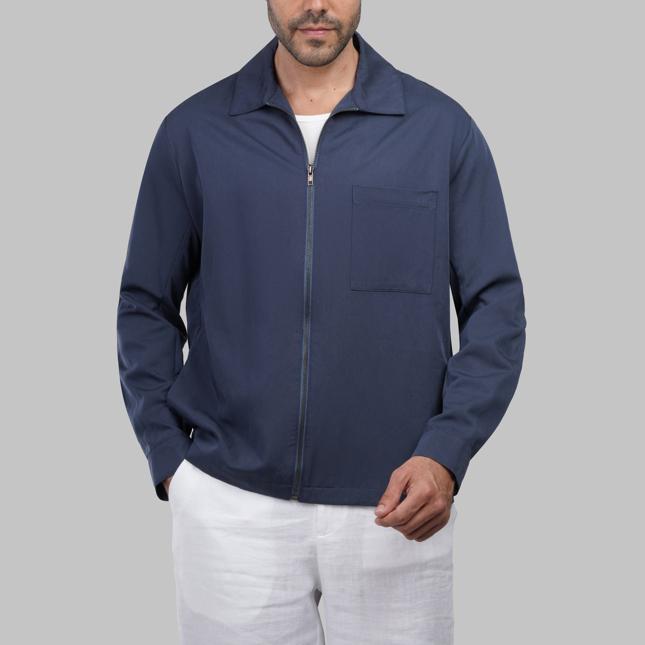 Premium Linen Jacket - Dockland