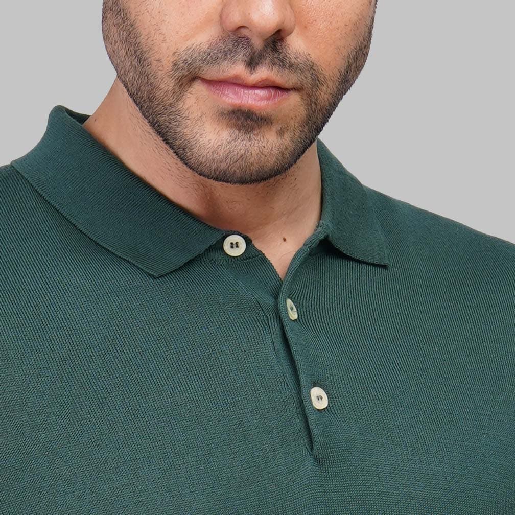 Men's premium knit polo shirt olive Summer 2026 by Dockland Egypt - 
تسوق تيشرت بولو رجالي تريكو اخضر زيتي صيفي من دوكلاند مصر لصيف 2026