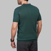 Men's premium knit polo shirt olive Summer 2026 by Dockland Egypt - 
تسوق تيشرت بولو رجالي تريكو اخضر زيتي صيفي من دوكلاند مصر لصيف 2026