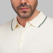 shop Men's tailored knit polo shirt navy Summer 2026 by Dockland Egypt - تسوق تيشرت بولو رجالي تريكو صيفي نيفي من دوكلاند مصر لصيف 2026 