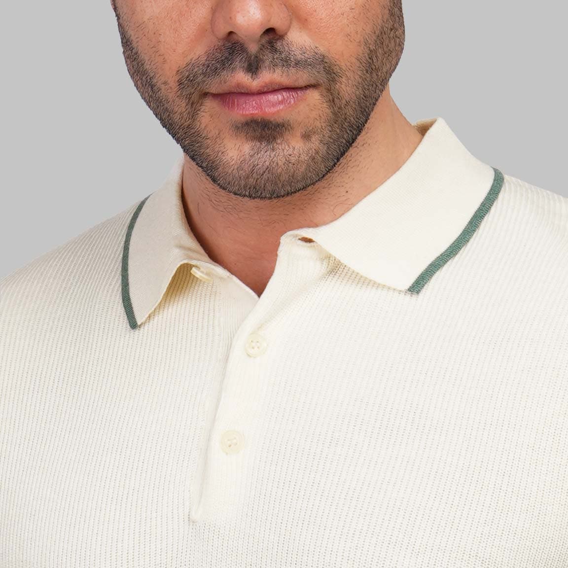 shop Men's tailored knit polo shirt navy Summer 2026 by Dockland Egypt - تسوق تيشرت بولو رجالي تريكو صيفي نيفي من دوكلاند مصر لصيف 2026 