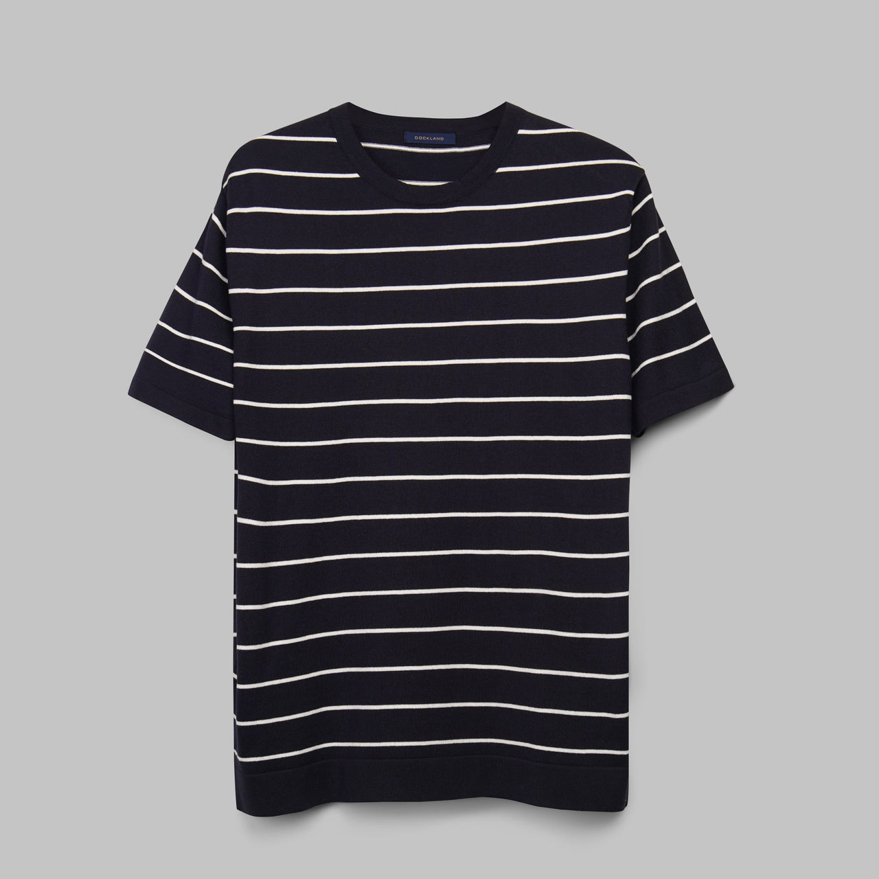 STRIPED KNIT T-SHIRT - Dockland