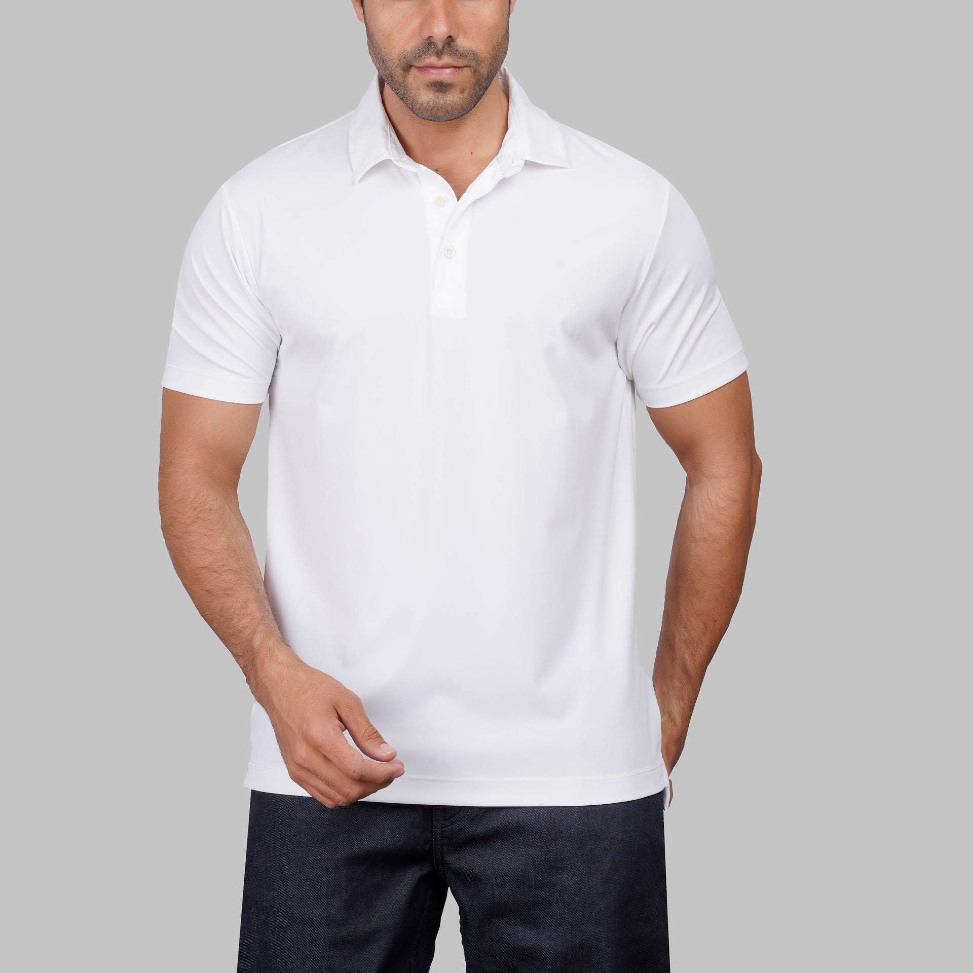Modern Stretch-Fit Polo Shirt - Dockland