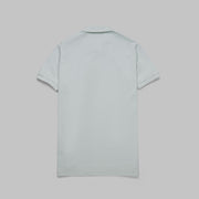 Shop classic fit pique blue polo shirt for men summer 2026 by Dockland - تسوق قميص بولو بيكيه رجالي كلاسيك أزرق سماوي صيفي 2026 من دوكلاند - ملابس رجالي كاجوال صيفي