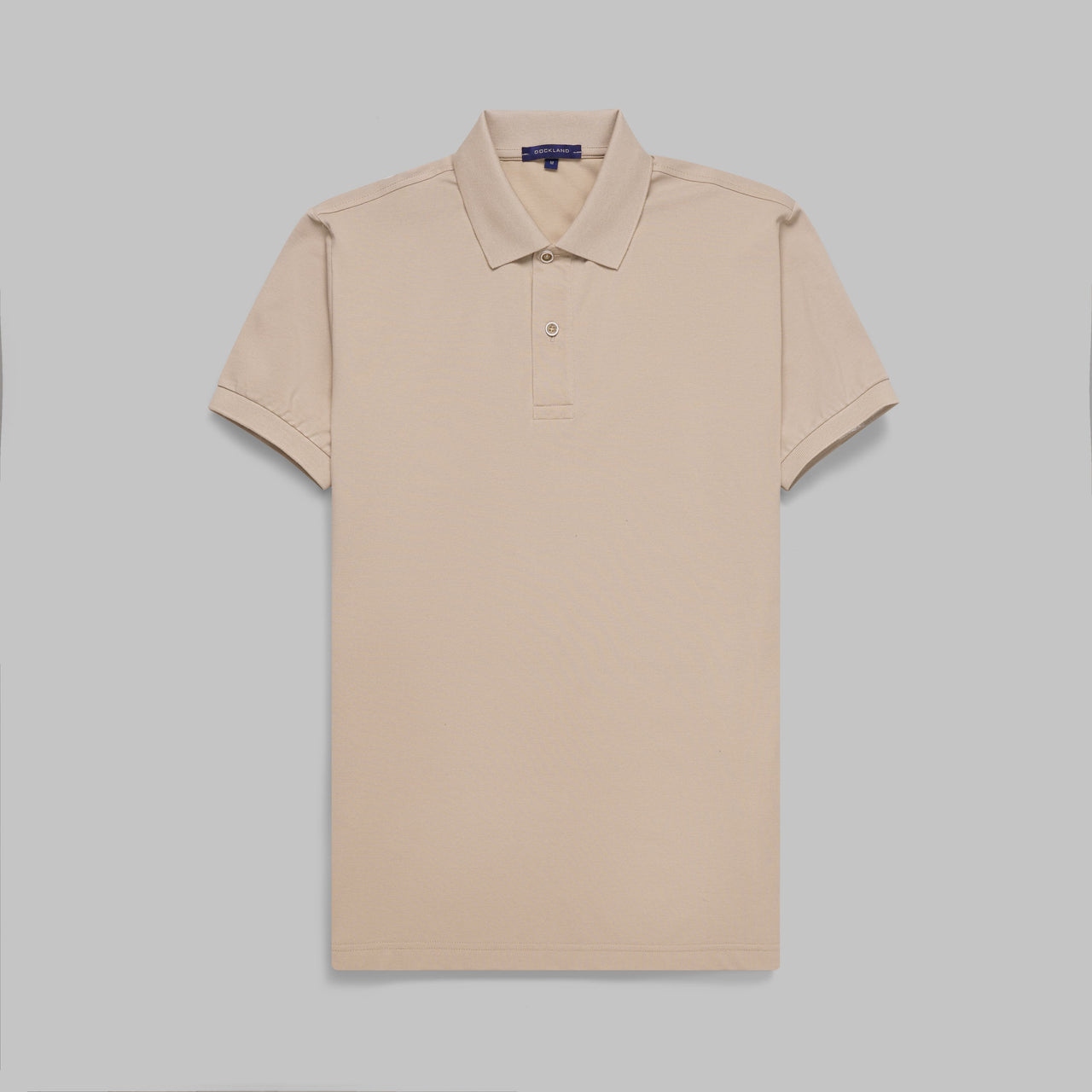 Shop Premium Soft Polo Shirt for Men Beige in summer 2026 by Dockland - تسوق تيشرت بولو رجالي بريميوم  صيفي 2026 بيج من دوكلاند - ملابس رجالي كاجوال صيفي