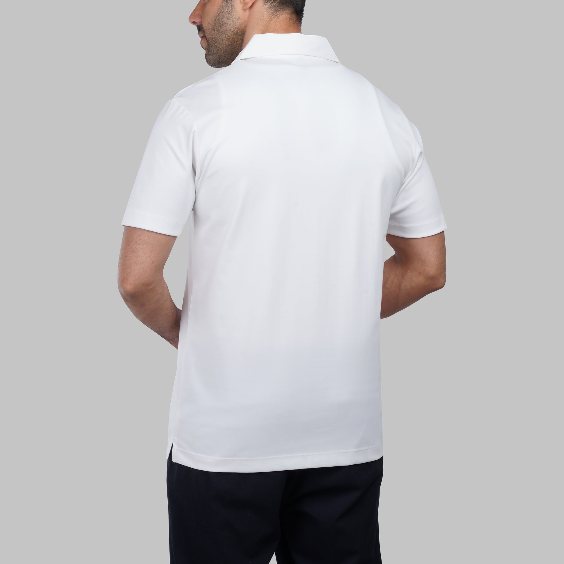 Premium Zip-Up Polo - Dockland